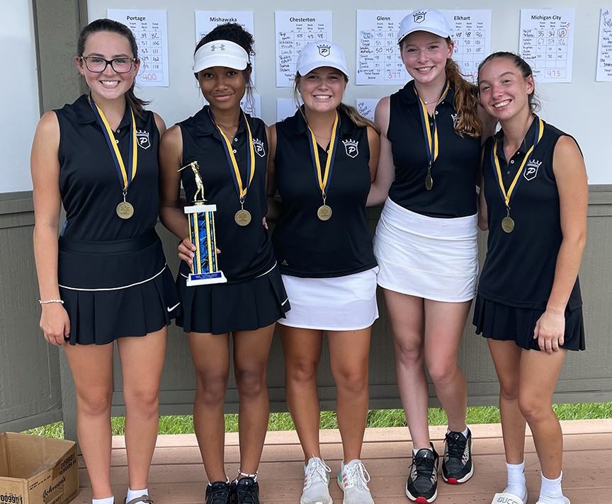 Girls Golf Penn earns New Prairie Invite Championship The Pennant