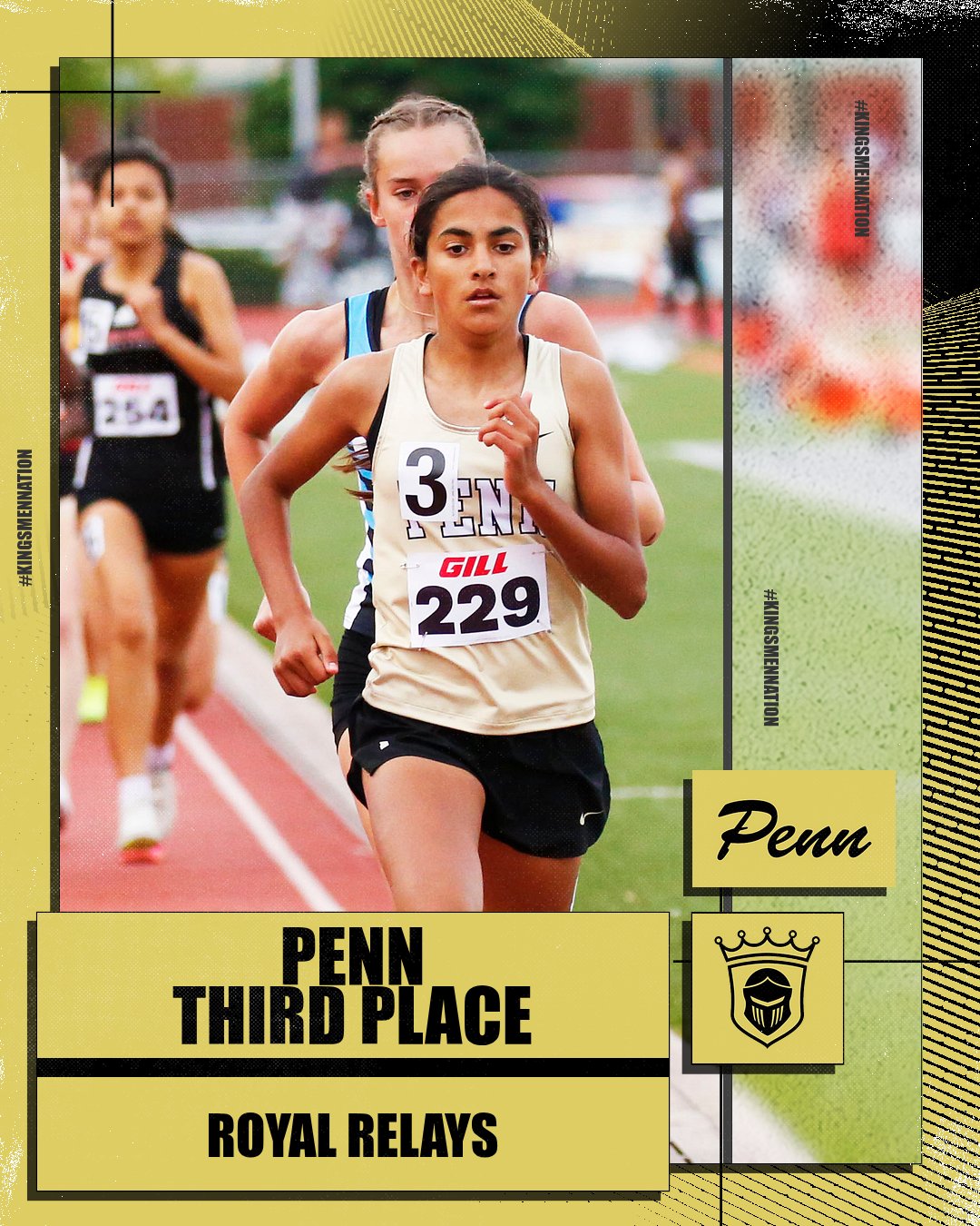 Third place in the Penn Royal Relays