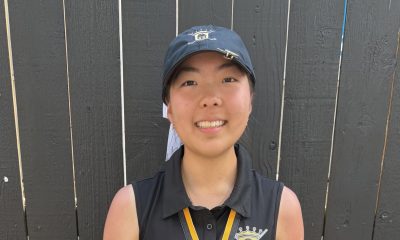 Penn Golfer Kathy Lee poses for a photo.