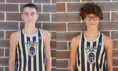 Brody Lederer standing next to Ethan Schafer