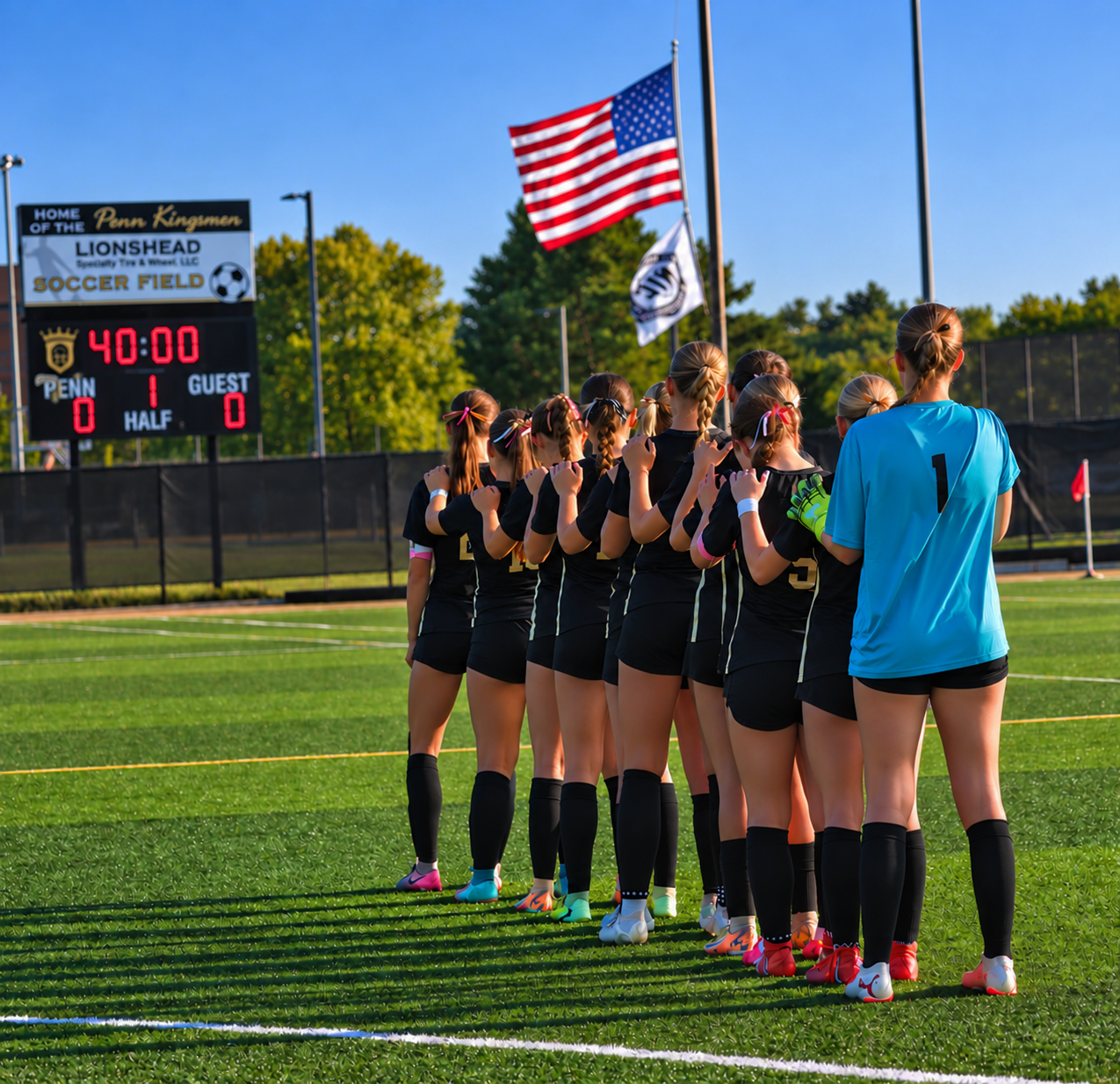 Penn Girls Soccer vs. Northridge 9-8-2026.