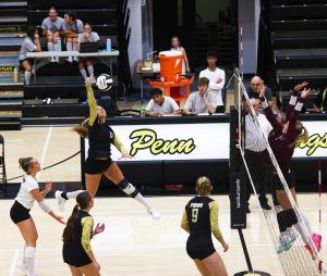 Penn Volleyball defeated Mishawaka on 9-1-2026.