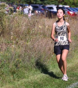 Penn Girls Cross Country competing at the Northern Indiana Conference Championship meet on Saturday, Oct. 3, 2026.