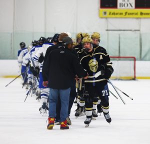 Penn Hockey Varsity Gold vs. Marian on Friday, Oct. 9, 2026.